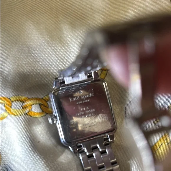 Kate Spade Silver Square Watch - Picture 2 of 4